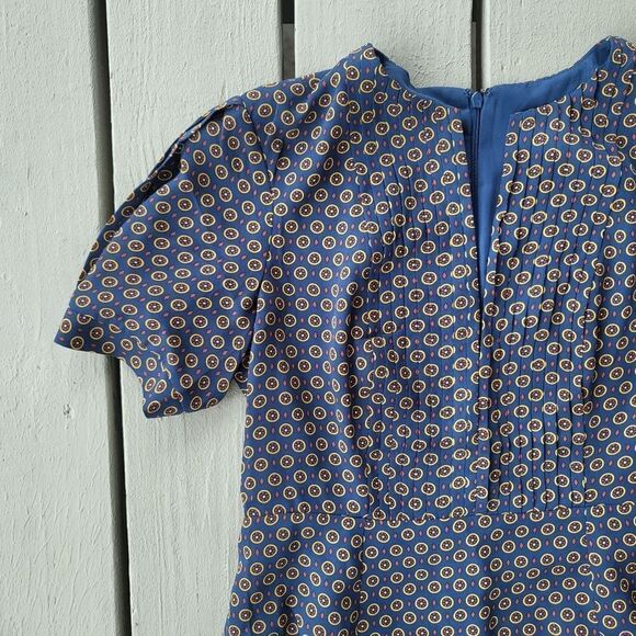 Dear Drew by Drew Barrymore Elizabeth Street Short Sleeve Pleated Dress Size 4‎ - Picture 3 of 8